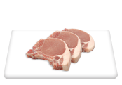 Pork Loin Fat Rib Chops (for Stuffing)